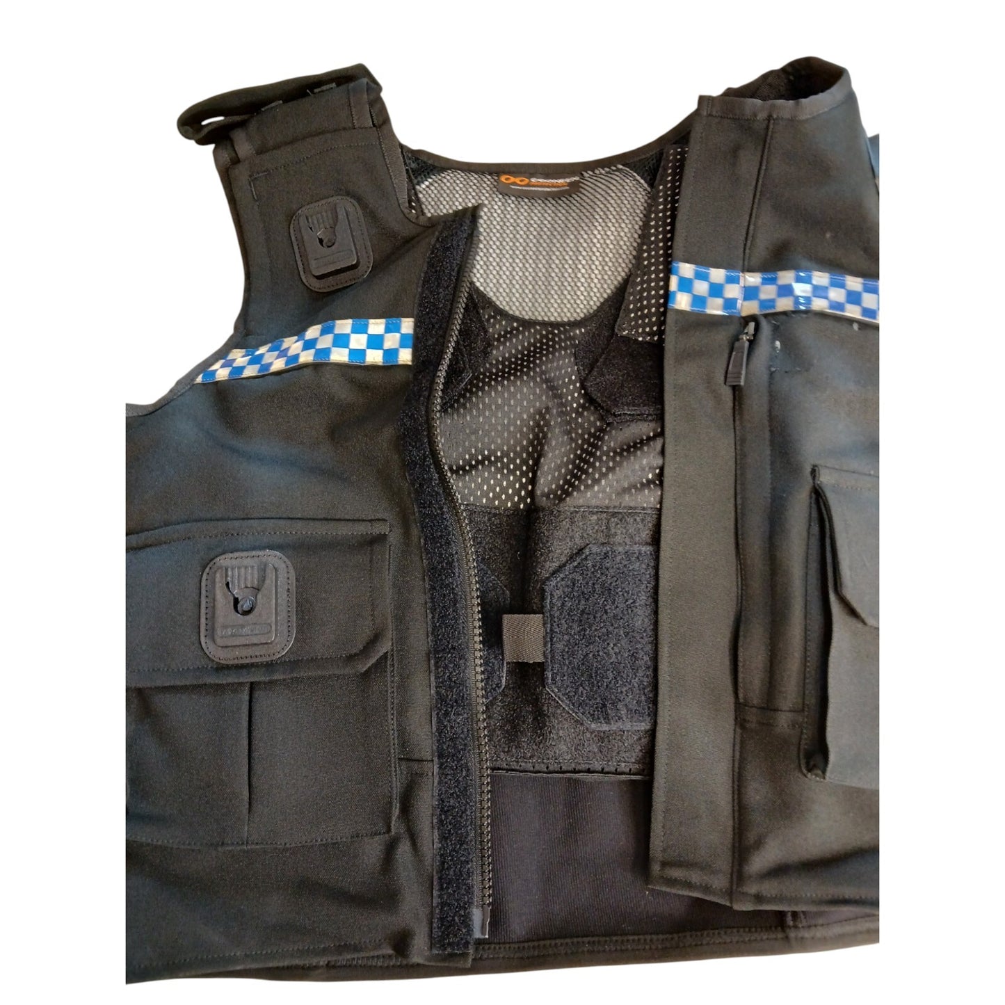 Cooneen Stab Vest Ballistic Body Armour Cover Black Klickfast Ex Police Female