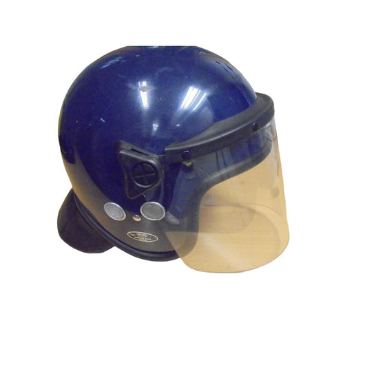 Ex Police Riot Helmet Argus 017T Blue Public Order Forces Security