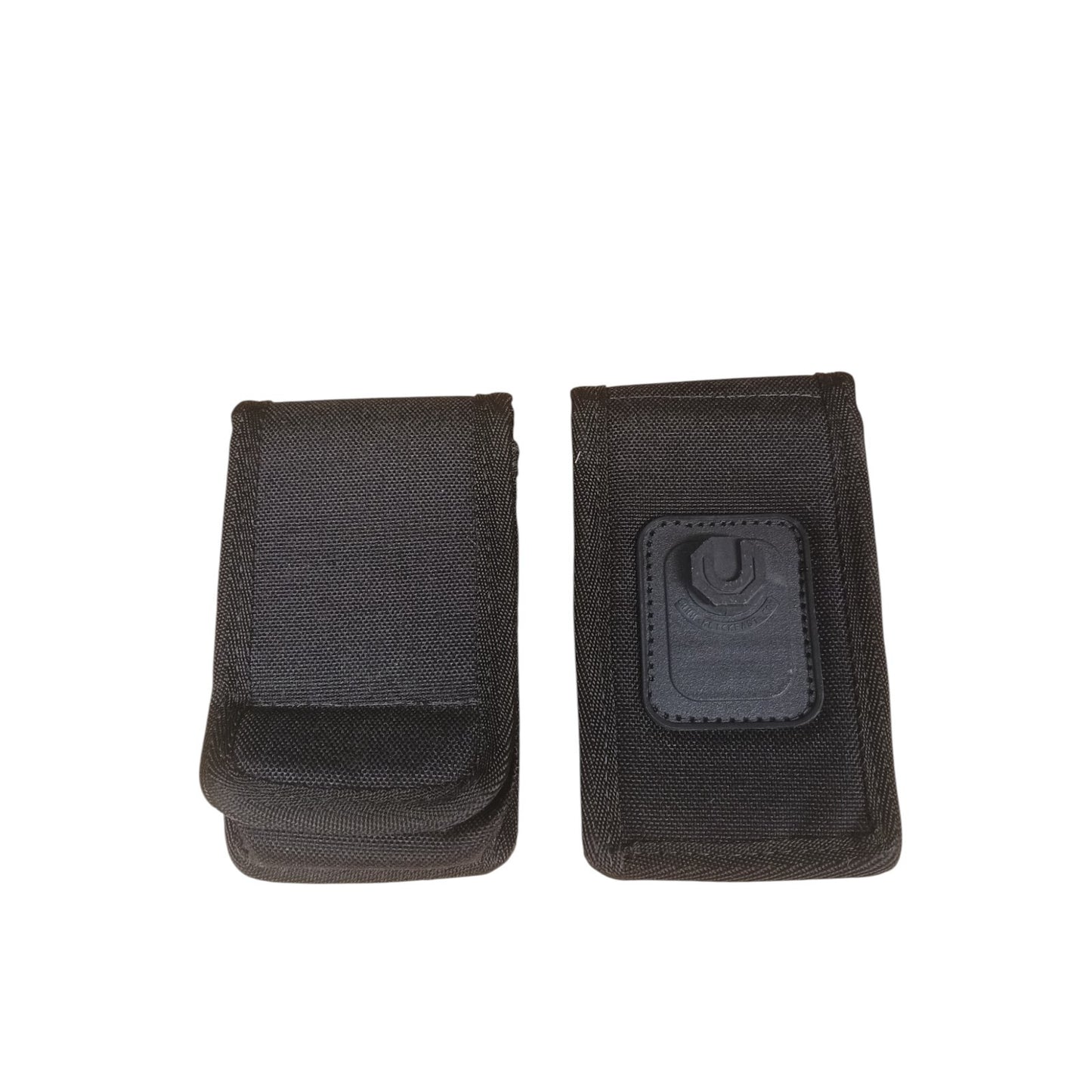 Protec Klickfast Black Radio/Phone Pouch Black Security Ex Police Tactical