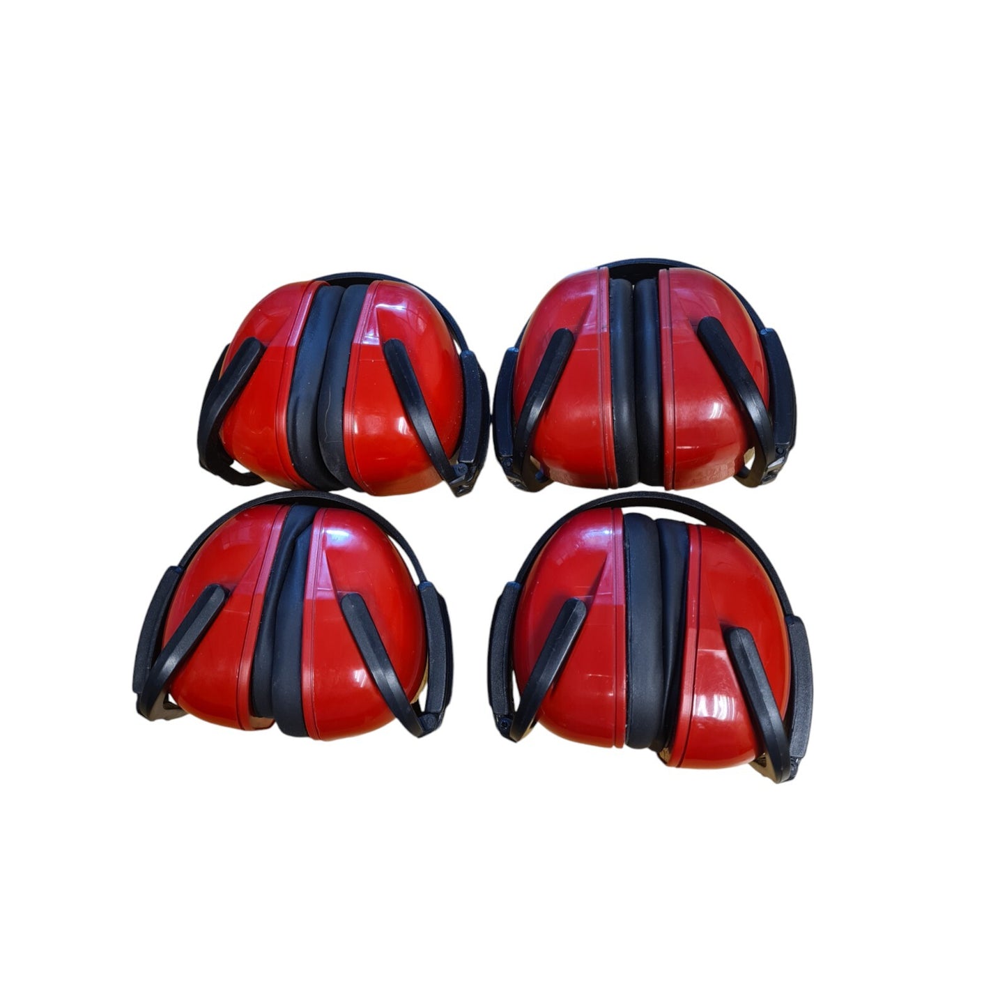 Howard Leight Ear Defenders Bundle x4 Red Folding Over Head Adjustable Shooting