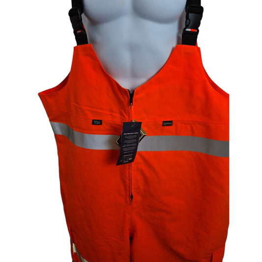 Ballyclare Goretex Waterproof Salopettes Hi Vis Hi Viz Thermal Construction