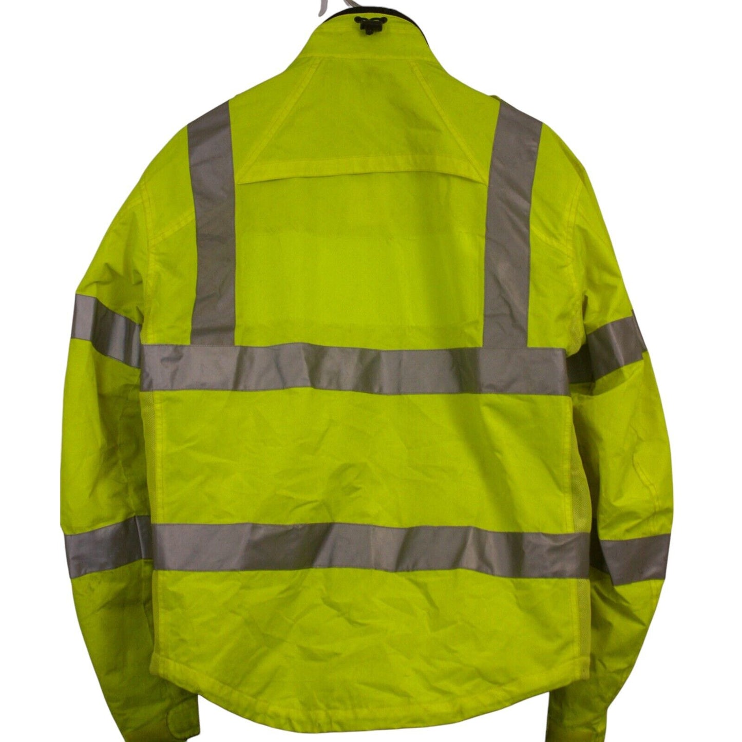 Halvarssons Motorcycle Patrol Jacket Police Coat Hi Vis Hi Viz Yellow Security