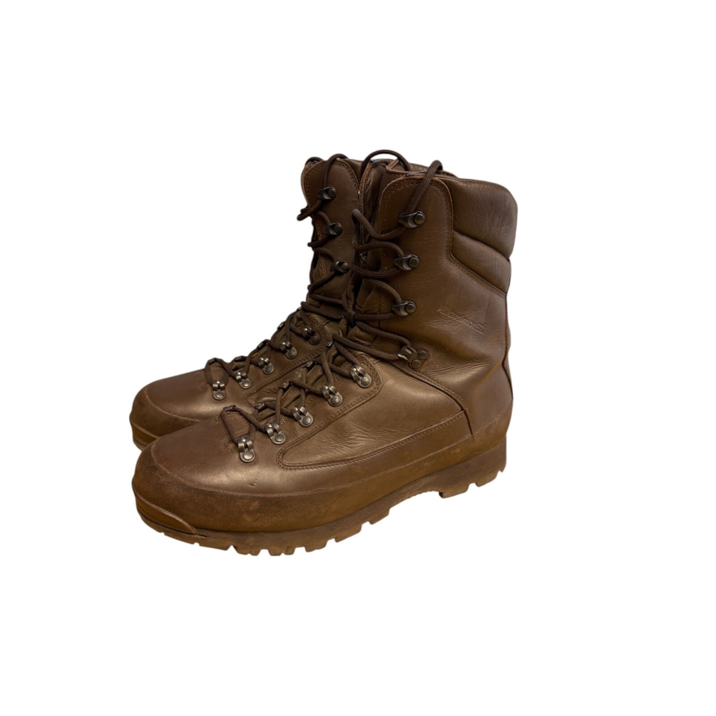 Karrimor SF Cold Wet Weather Goretex Leather Brown Boots UK 14M - British Army