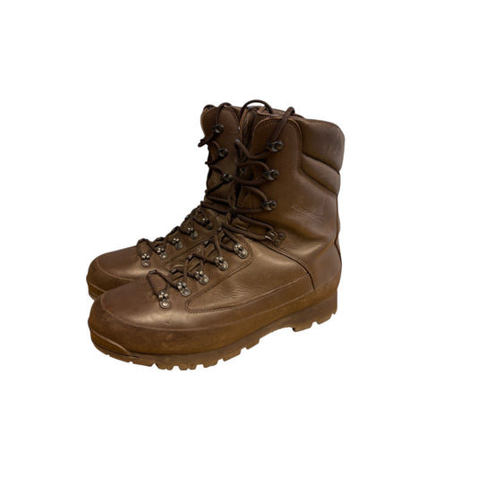 Karrimor SF Cold Wet Weather Goretex Leather Brown Boots UK 14M - British Army
