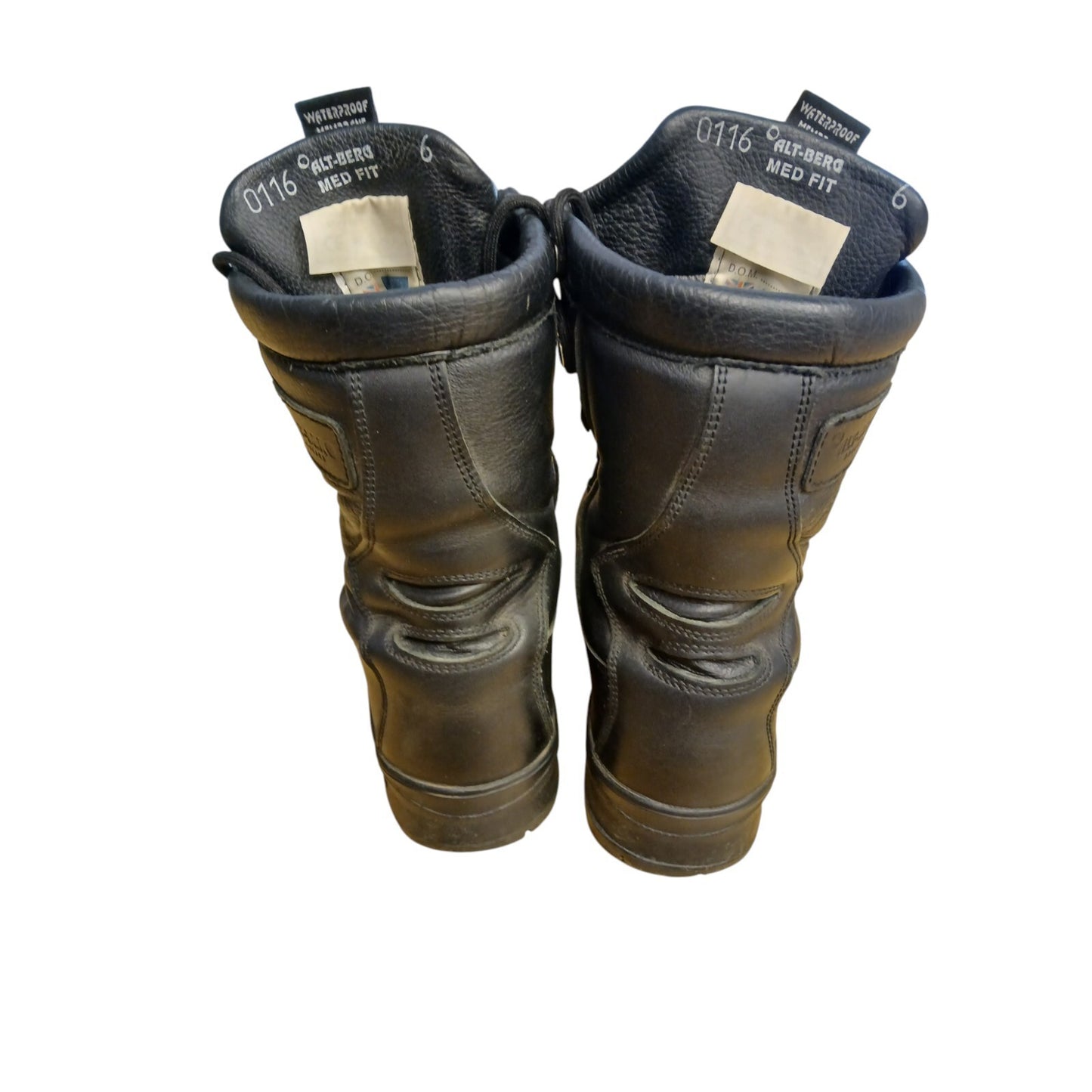 Altberg Peacekeeper P3 Boots Safety Aqua Black Leather Ex Police Security Size 6