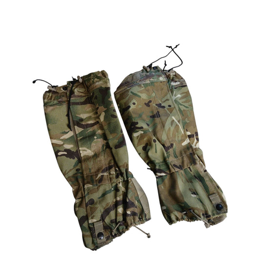 British Army Leg Gaiters MK2 MTP Camo Genuine Camouflage Waterproof Goretex