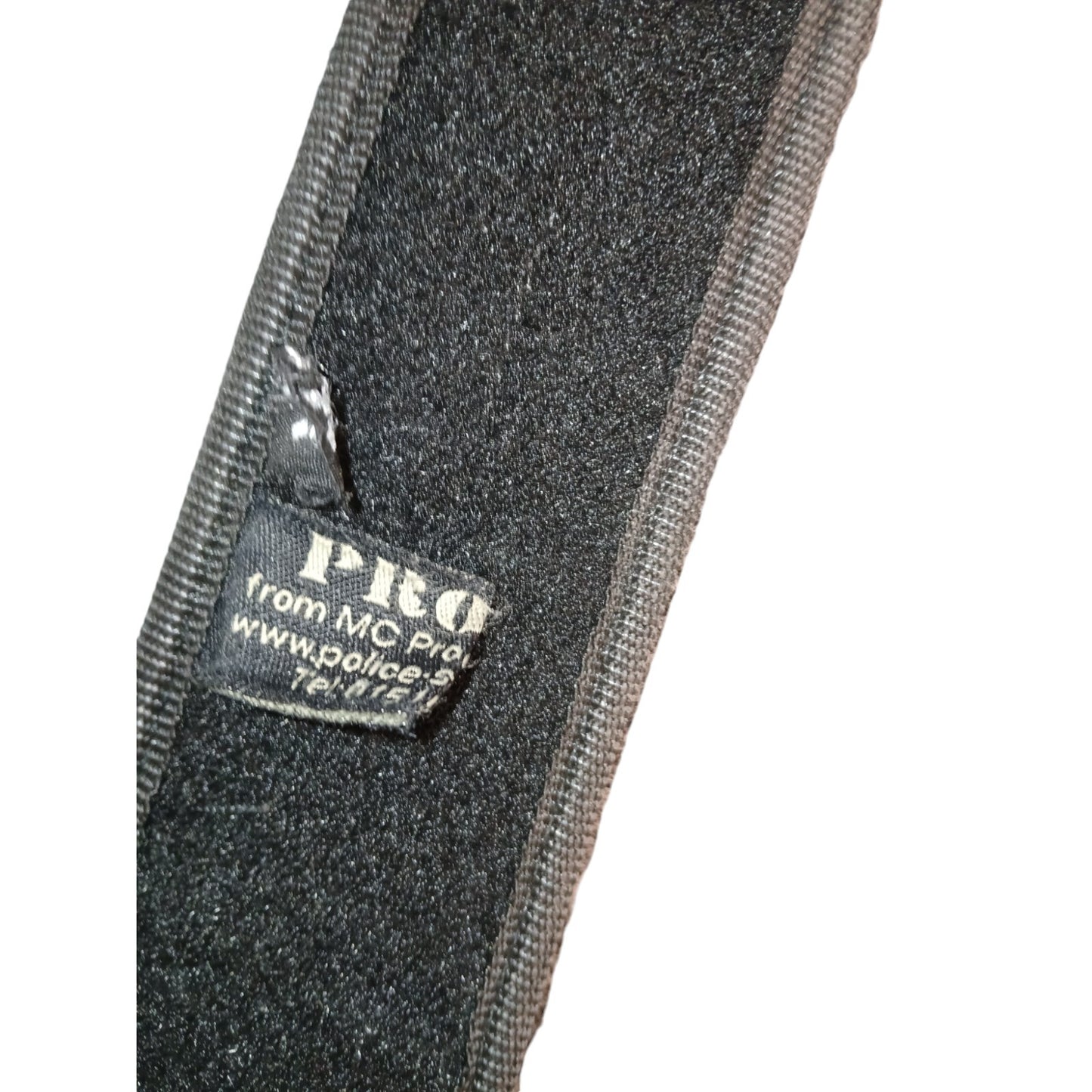 Protec Nylon Duty Belt Adjustable Black Ex Police 55mm Used Utility Heavy Duty
