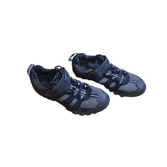 Endura SPD Cycling Shoes Black Grey Size 7 Clipless MTB Patrol Mountain Bike