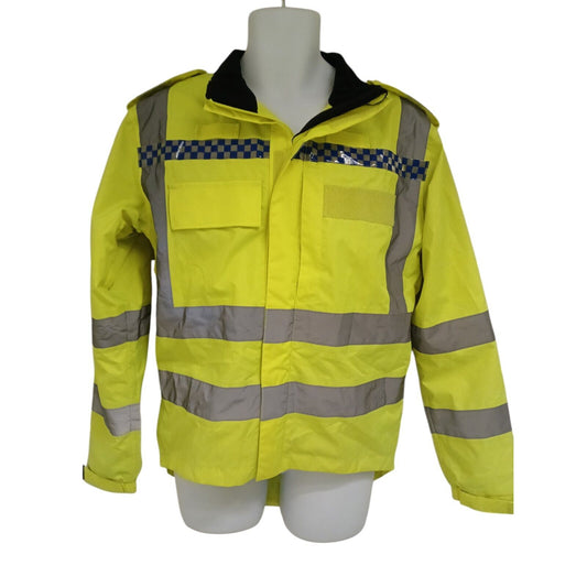 Endura Cycling Jacket Hi Vis Hi Viz Waterproof Small Security Police Emergency