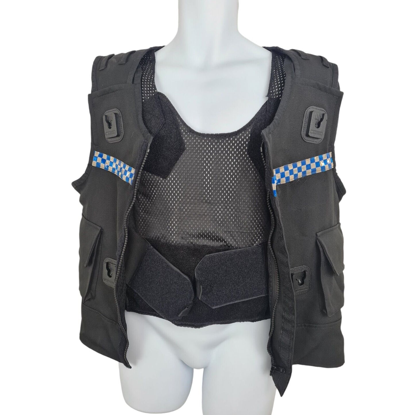 Hawk Protection Stab Vest Ballistic Body Amour Cover Klickfast Docks Black Male