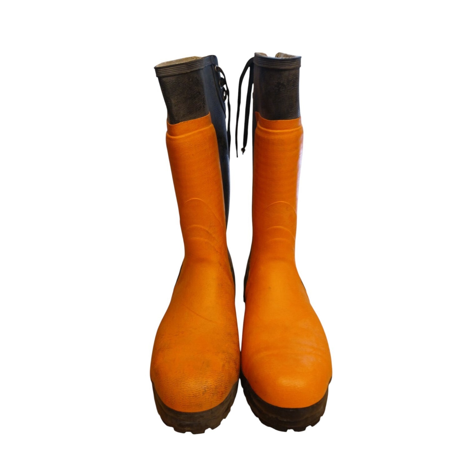 Chainsaw Boots Wellies Woodjack EPM Safety Orange Black Class 3 Size 12