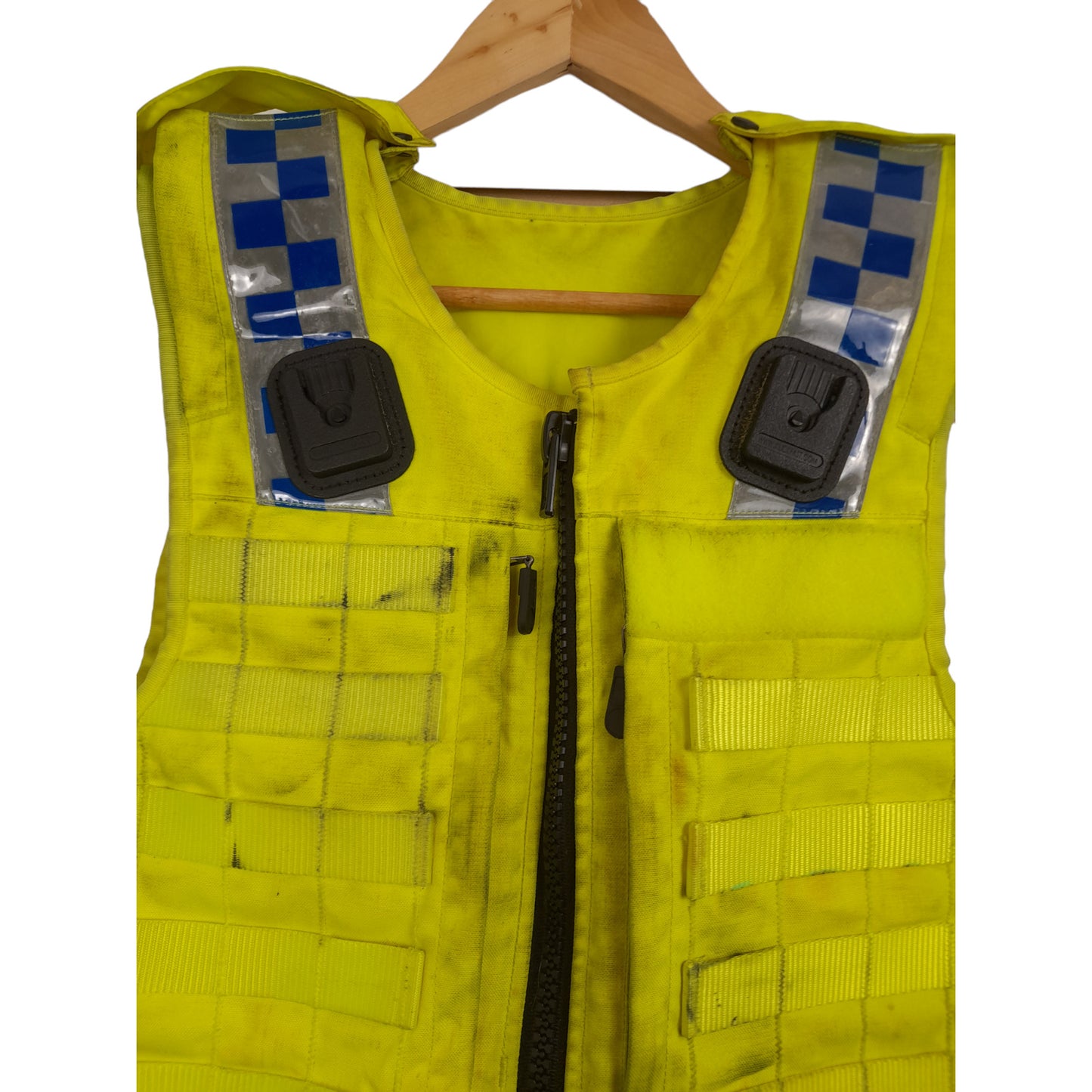 Mehler Vario Molle Body Armour Cover Hi Vis Ex Police Security Protection GradeC
