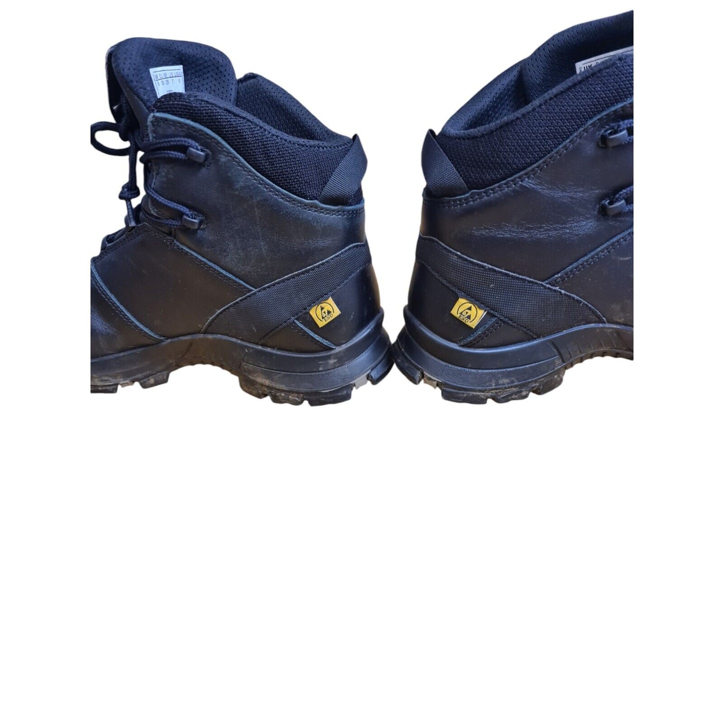 Haix Black Eagle Boots Gore-Tex Steel Mid Safety Size 5 Police Security Workwear