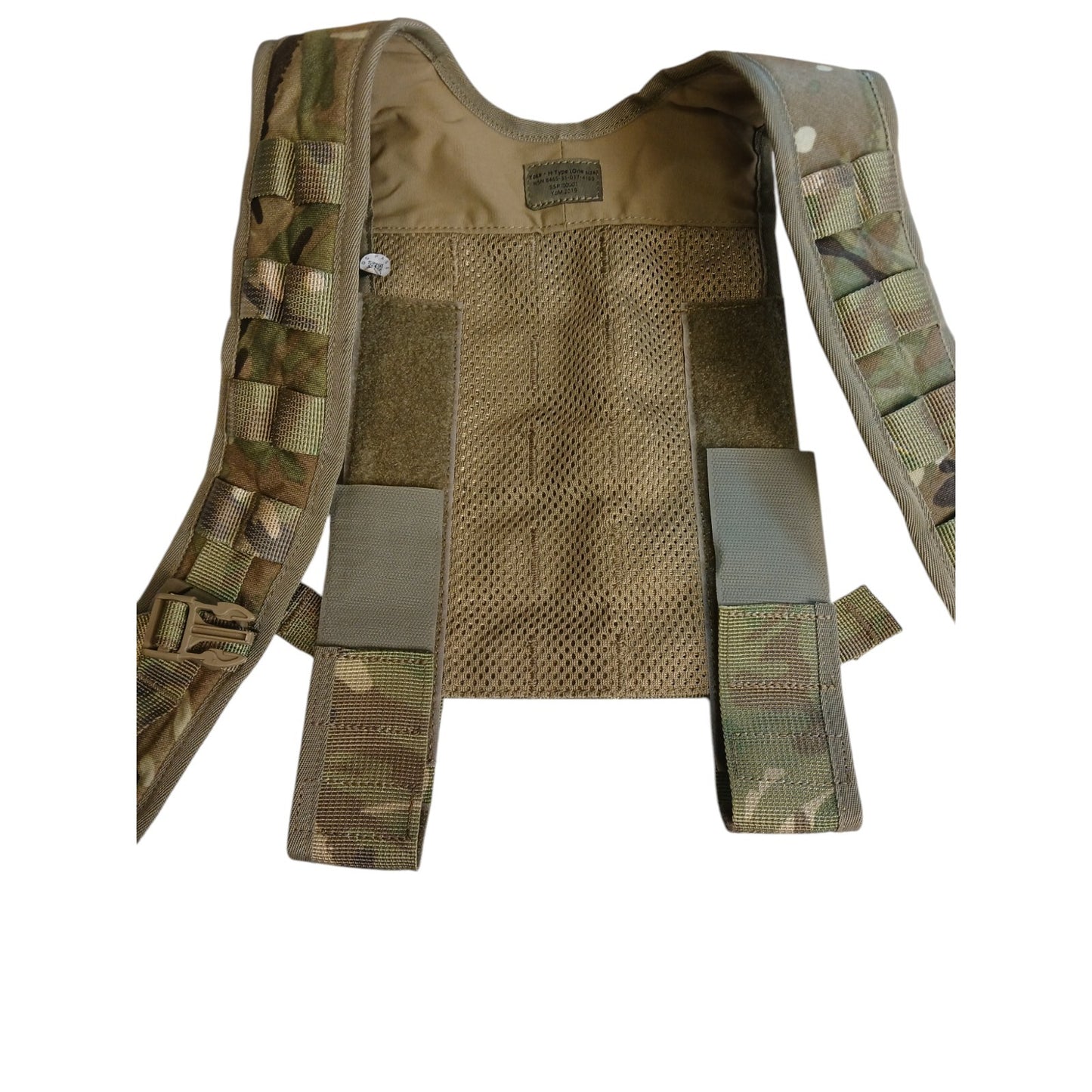 British Army Yoke H-Type Virtus Harness Molle MTP PLCE Military 8465-31-017-4153