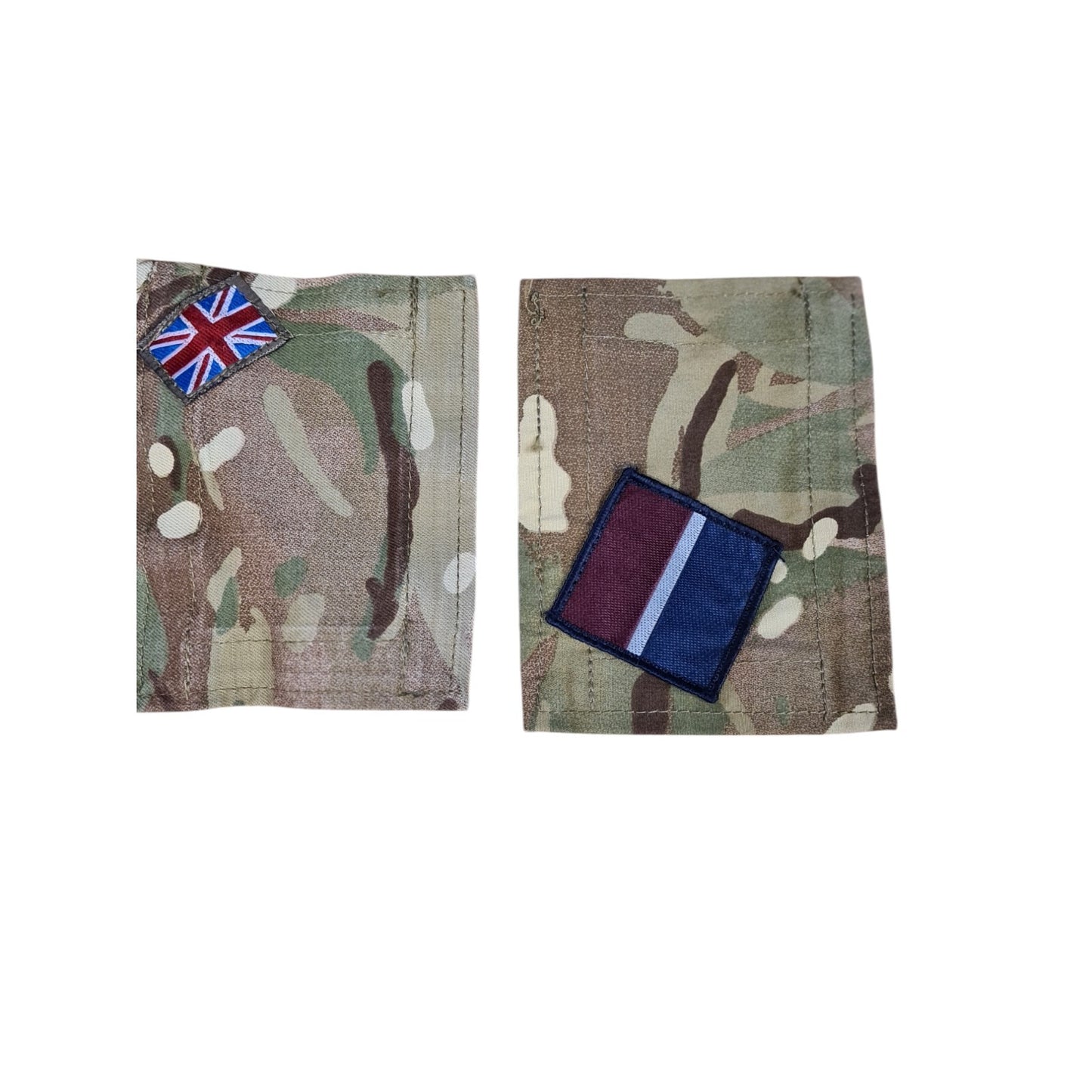 MTP Blanking Patches British Army 1 Pair With RAF TRF Badge Hook And Loop Panels