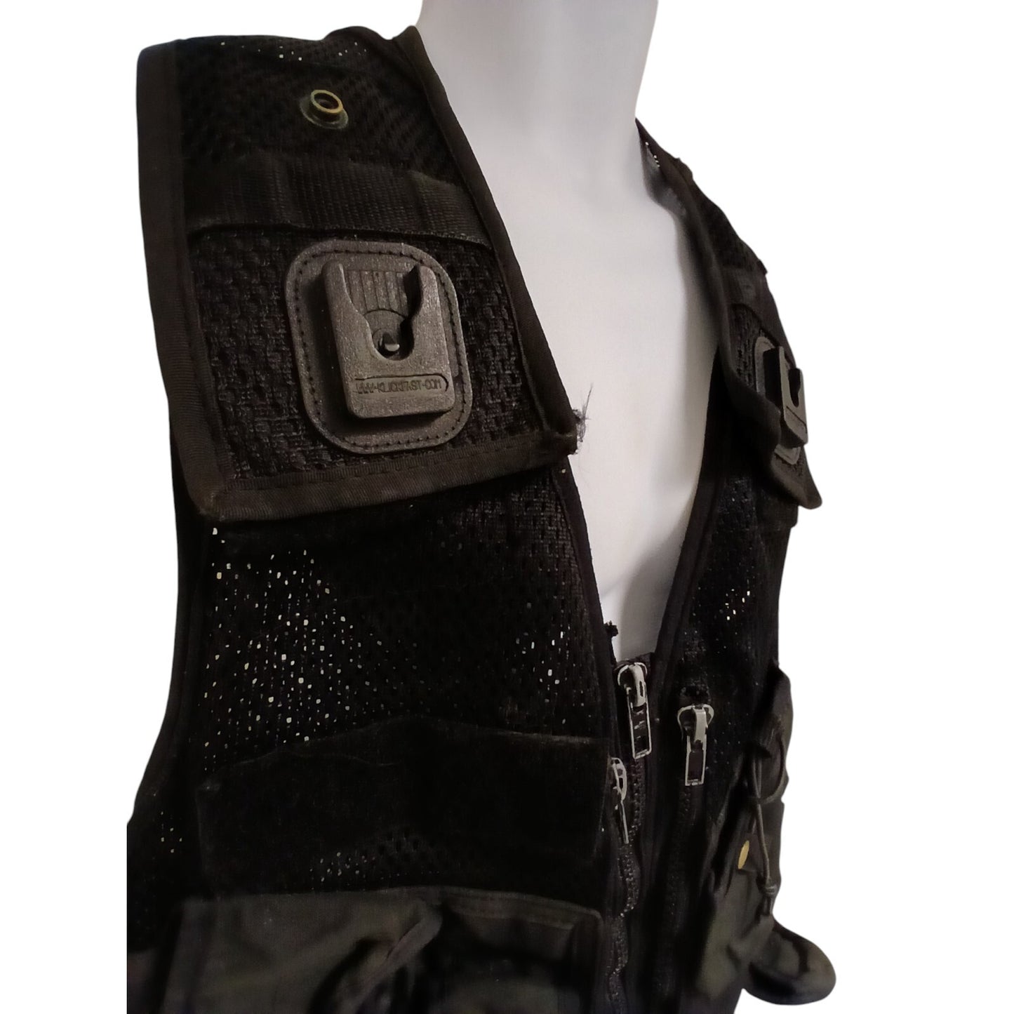 Tactical Vest With Integrated Pouches Security Police Airsoft Klickfast XL