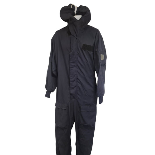 Derby Unitex Coverall SF Tactical Intervention Suit Ex Police Blue Boiler Suit