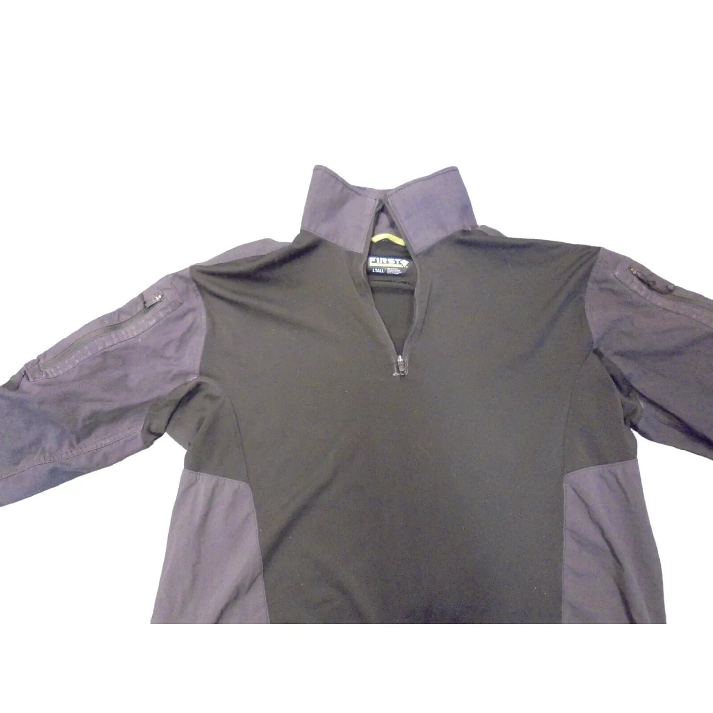 First Tactical UBACS Police Black Under Body Armour Combat Shirt Airsoft Small