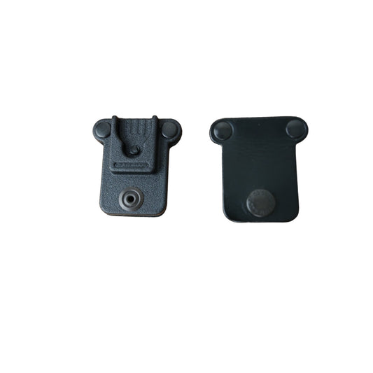 Airwave Dock Peter Jones Klickfast Leather Belt Clip x2 Ex Police 4cm x 6cm