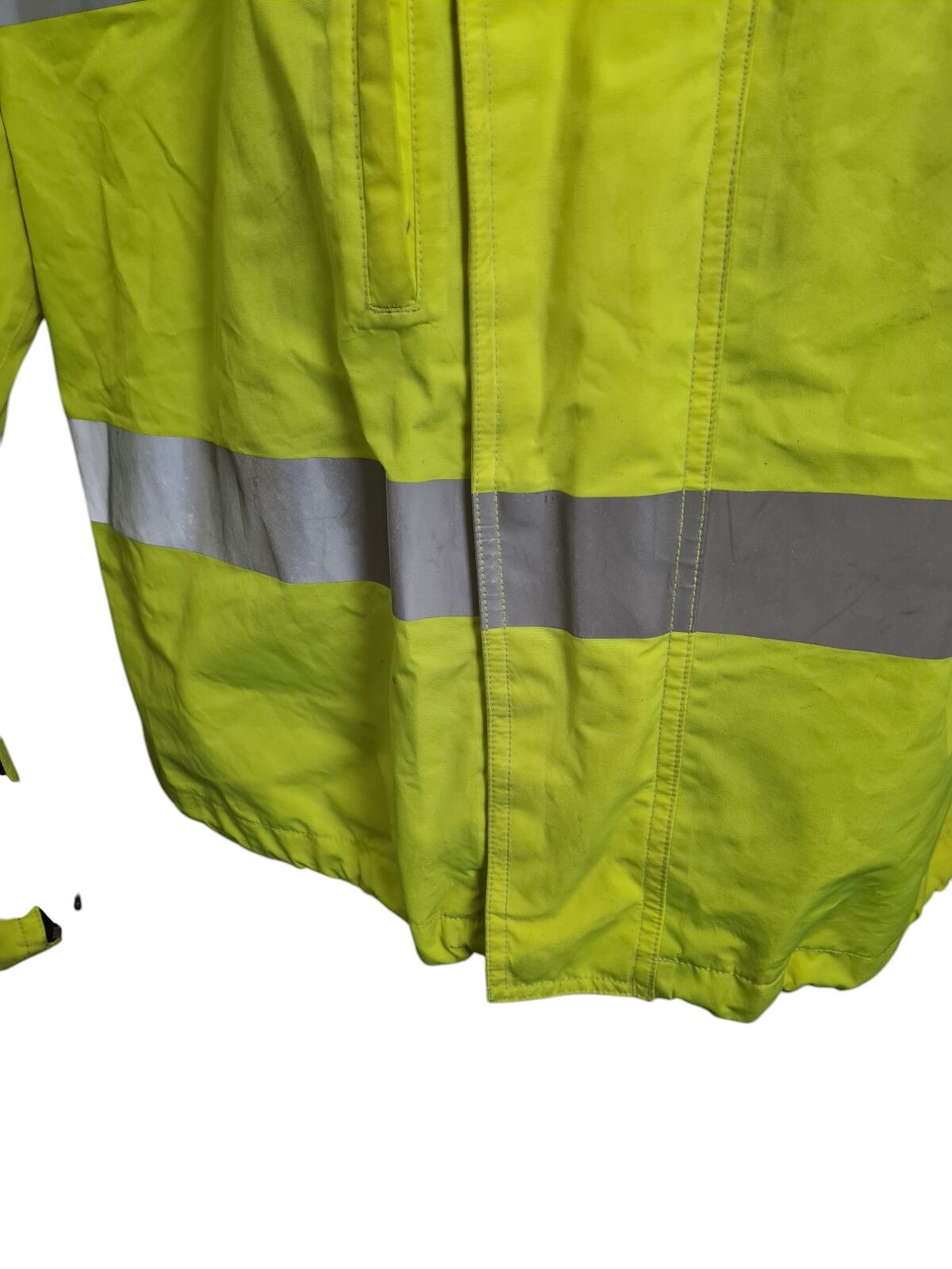 Halvarssons Waterproof Jacket Coat Hi Vis Hi Viz Yellow Winter Motorcycle