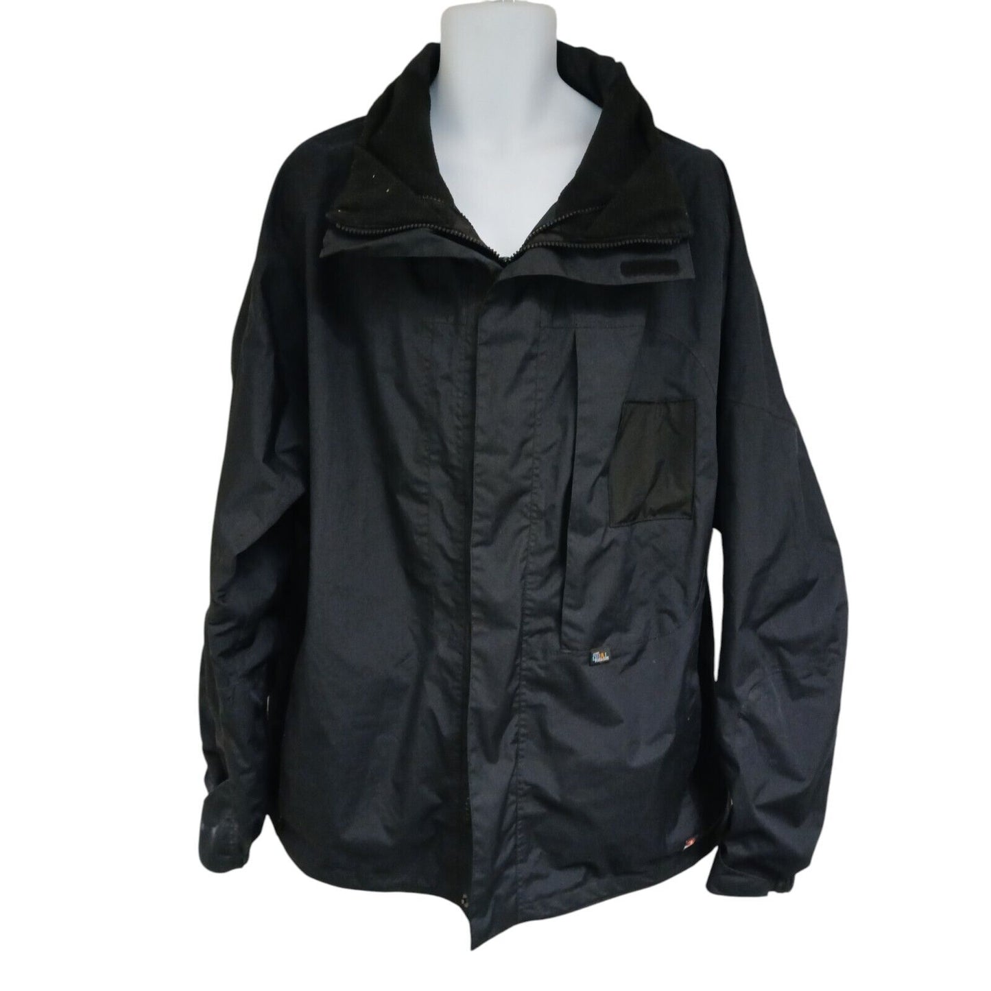 Keela Jacket Dual Protection System XX Large Black XXL Waterproof Ex Police