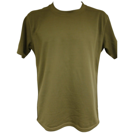 Self Wicking Combat T-Shirt PCS British Military Top Anti Static Olive Green
