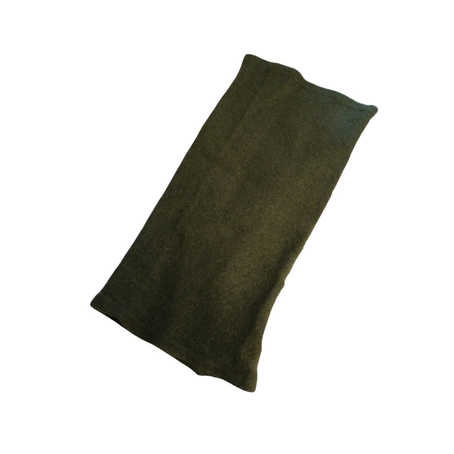 British Military Headover 100% Wool Green Cold Weather Snood Neck Tube Warmer