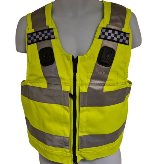 Hawk Protection Tactical Vest Hi Vis Hi Viz Security 5 L Klickfast Ex Police