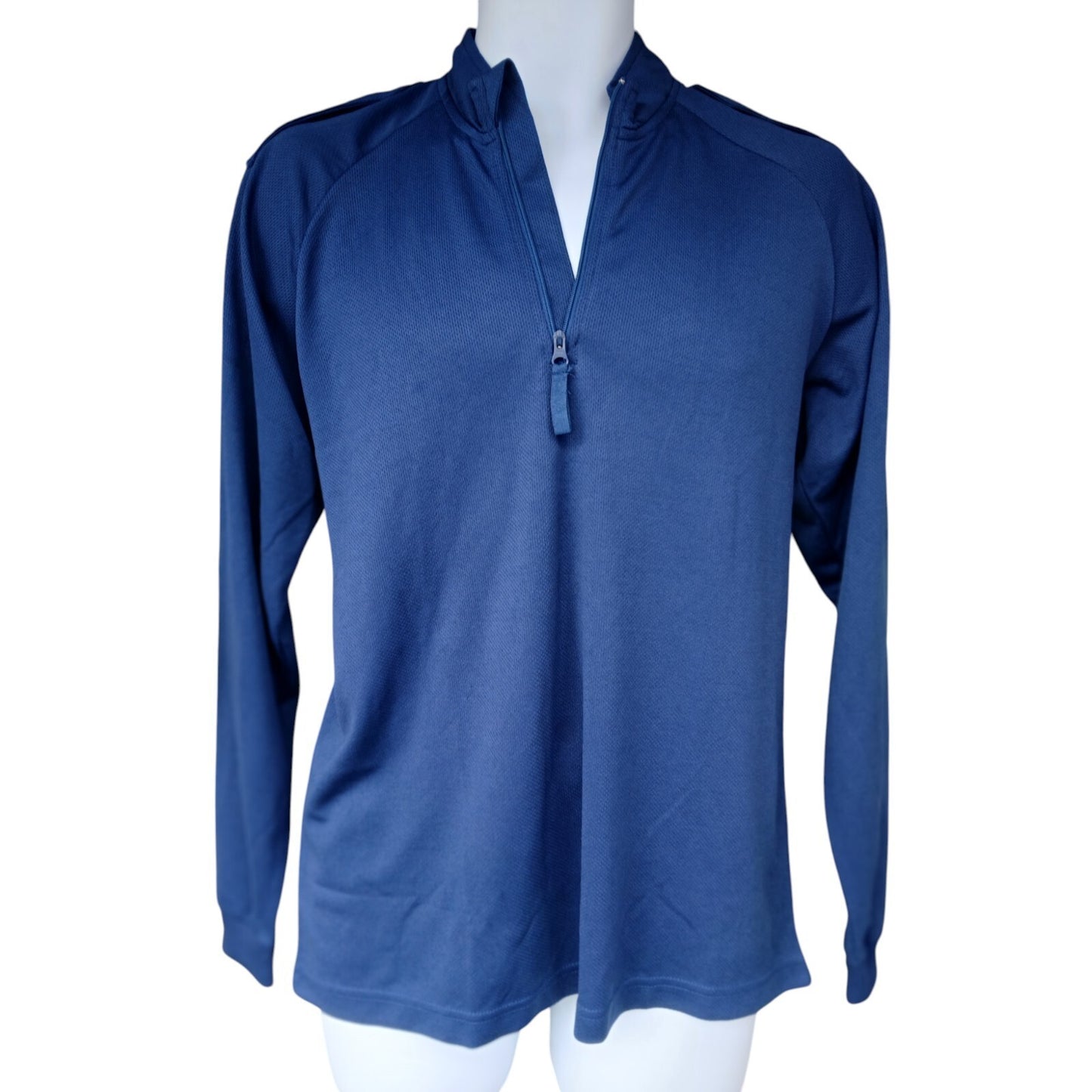 Self Wicking Police Shirt Long Sleeved Sleeve T-Shirt Blue Breathable Top Sports
