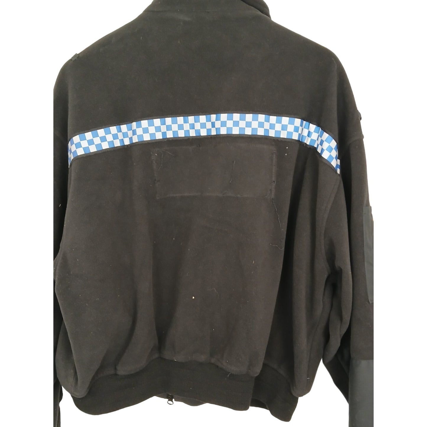 Polartec Fleece Jacket Windstopper Police Reflective Strip Black Klickfast Warm