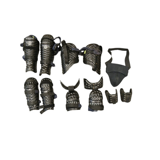 Protective Riot Gear Set Full Body Protection Limb Guards Airsoft Paintball