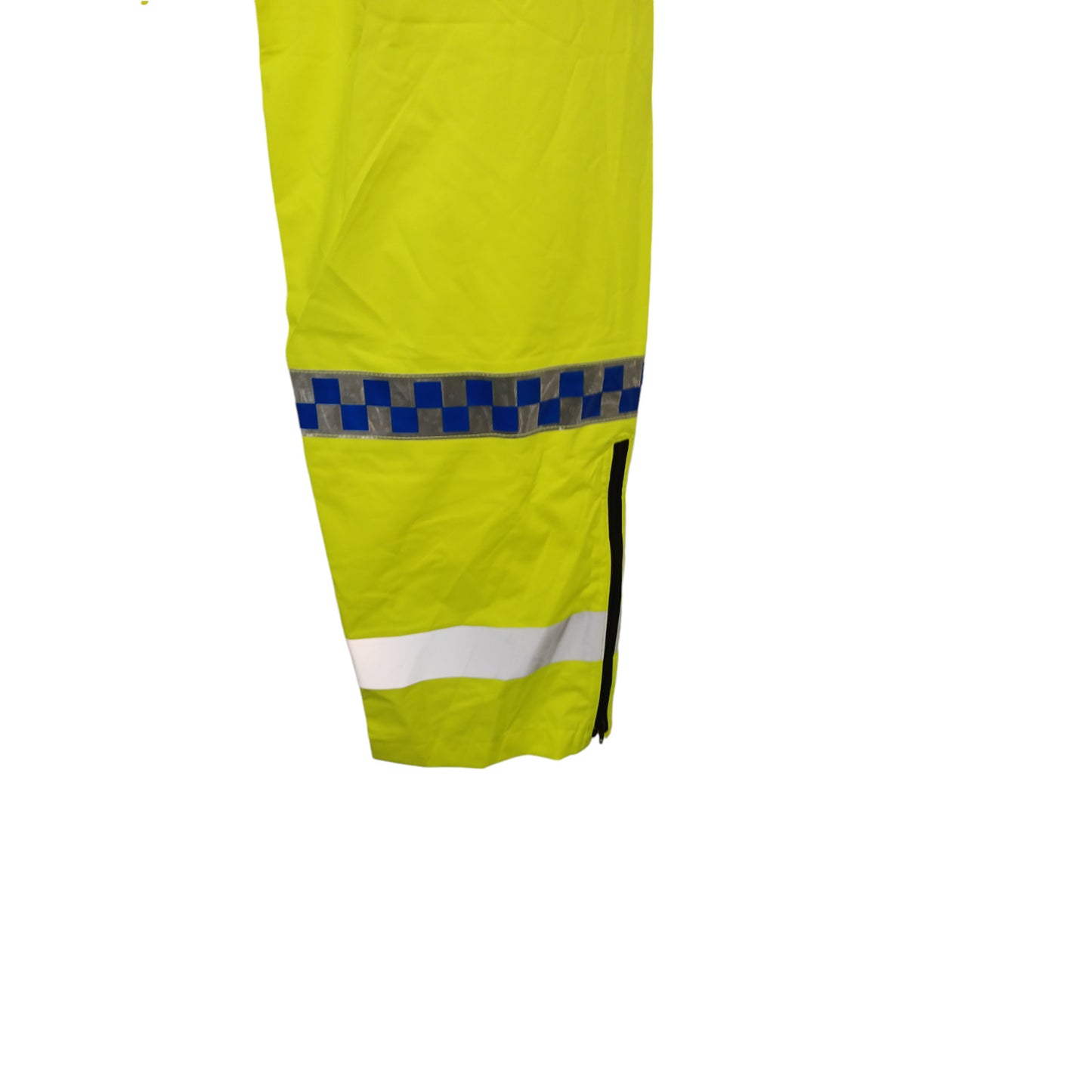 Yaffy Tempest Hi Vis Hi Viz Waterproof Over Trousers Various Sizes Ex Police