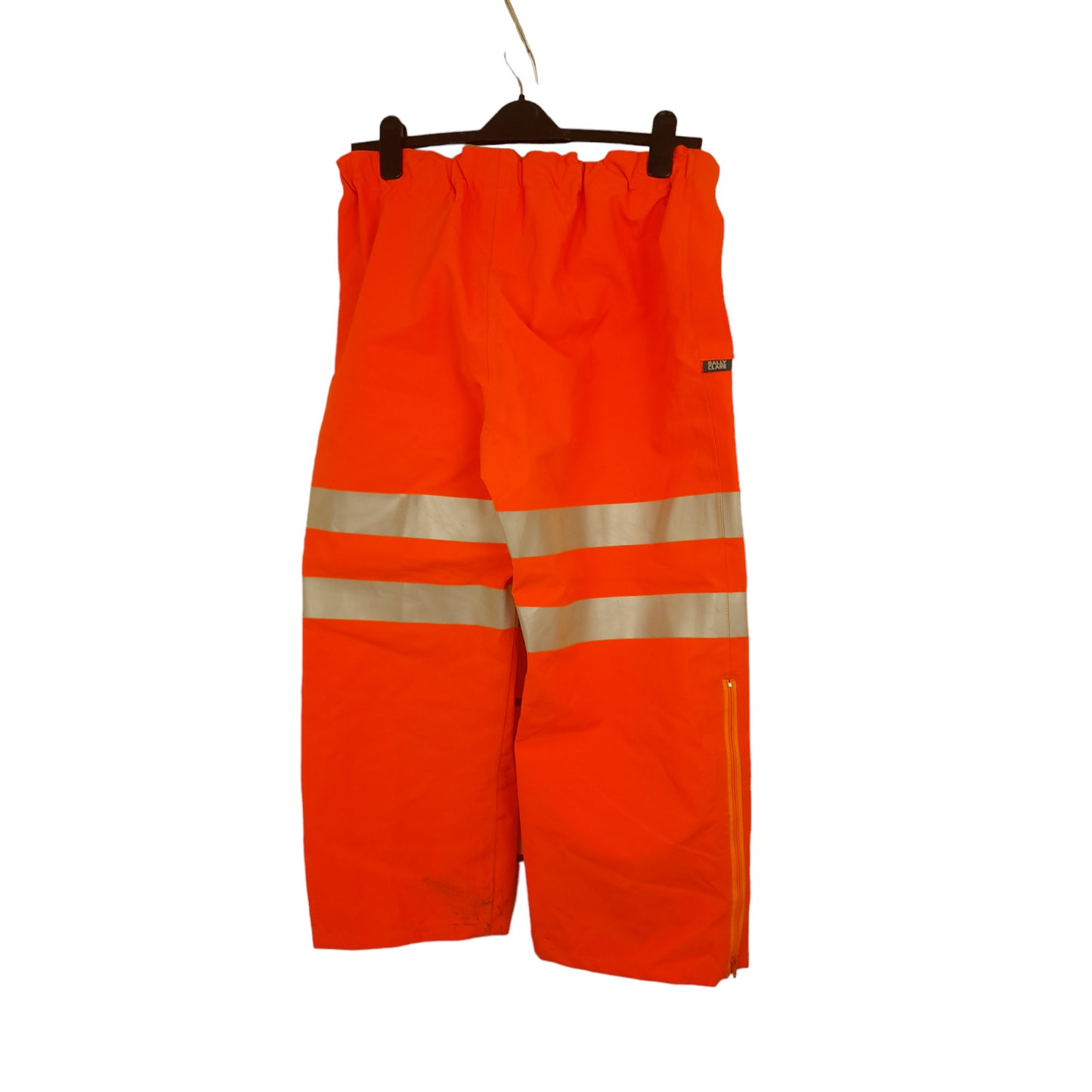 Ballyclare Waterproof Trousers Hi Vis Hi Viz Goretex Work HV160 Orange Railway A