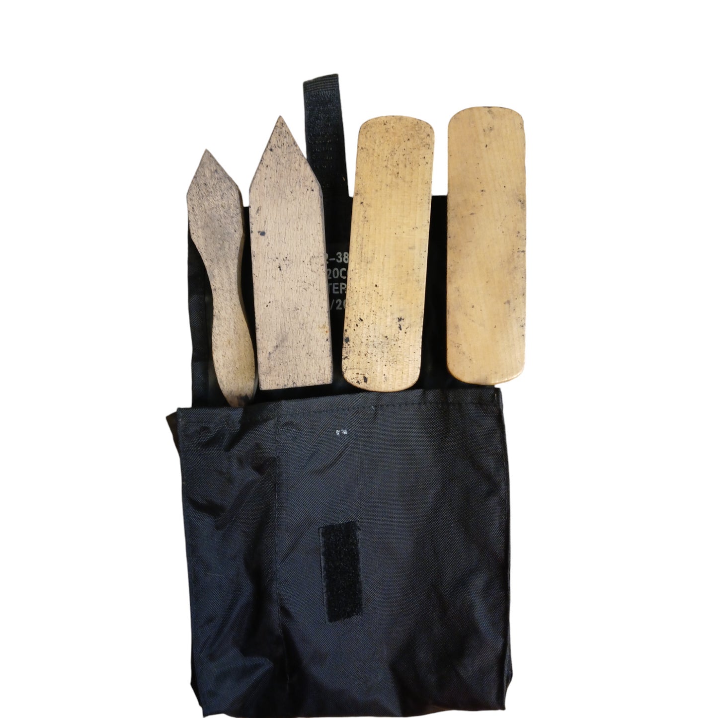 German Army Putzzeug Military Boot Cleaning Kit 4 Brush Bag 3 Styles Shoe Shine