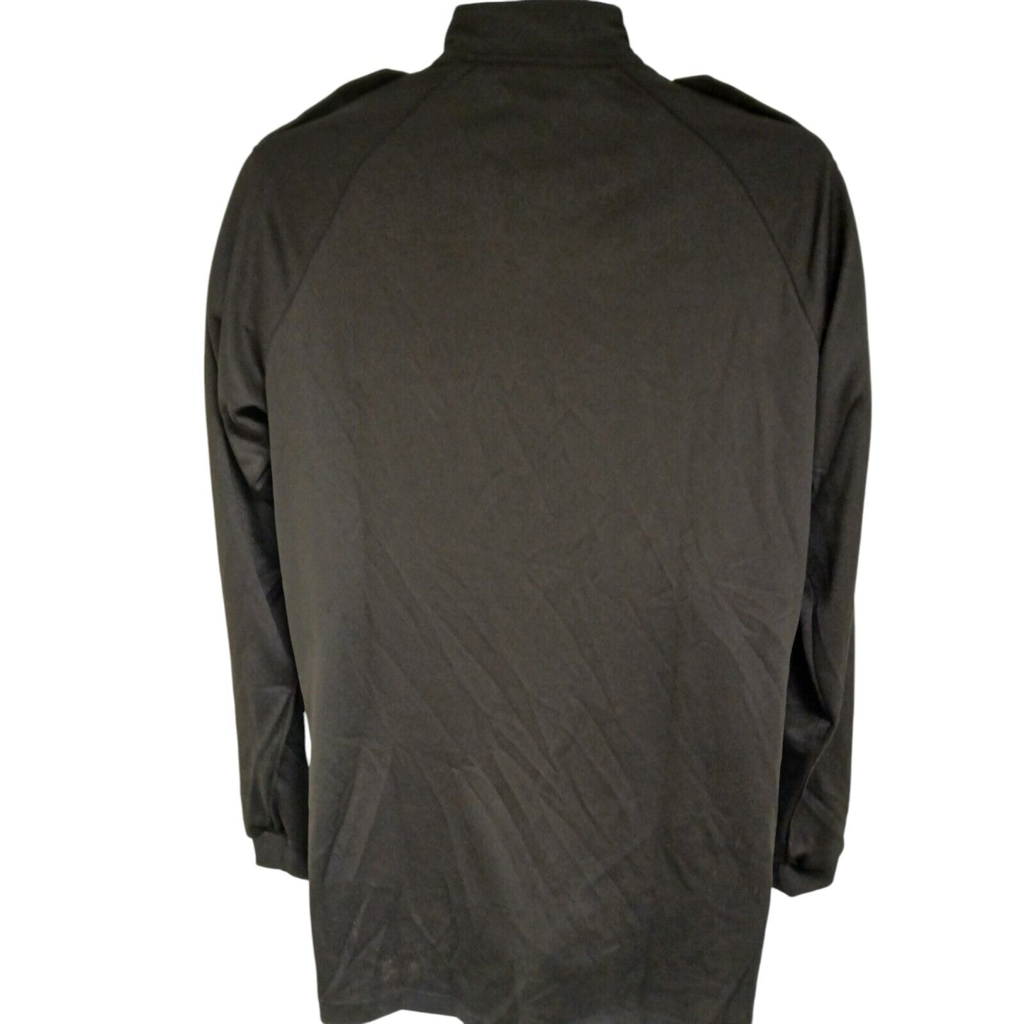 Self Wicking Police Shirt Long Sleeve Black Breathable T-Shirt Security Duty