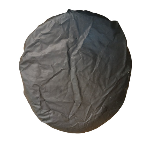 Peaked Cap Hat Cover PVC Black Ex Police Rain Protection Security Waterproof