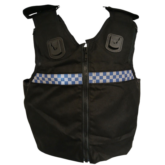 Aegis Stab Vest Ballistic Body Armour Cover Black Klickfast Police Female