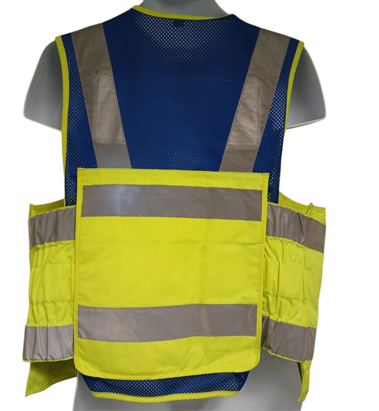 Mehler Vario System Vest Tactical Hi Viz Vis Klickfast Blue Police M Security