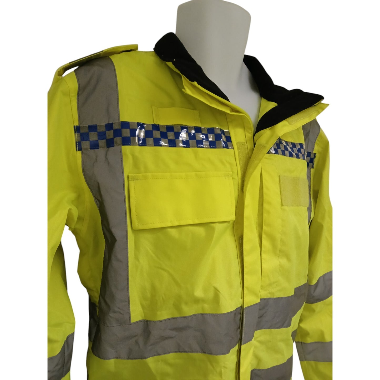 Endura Cycling Jacket Hi Vis Hi Viz Waterproof Small Security Police Emergency