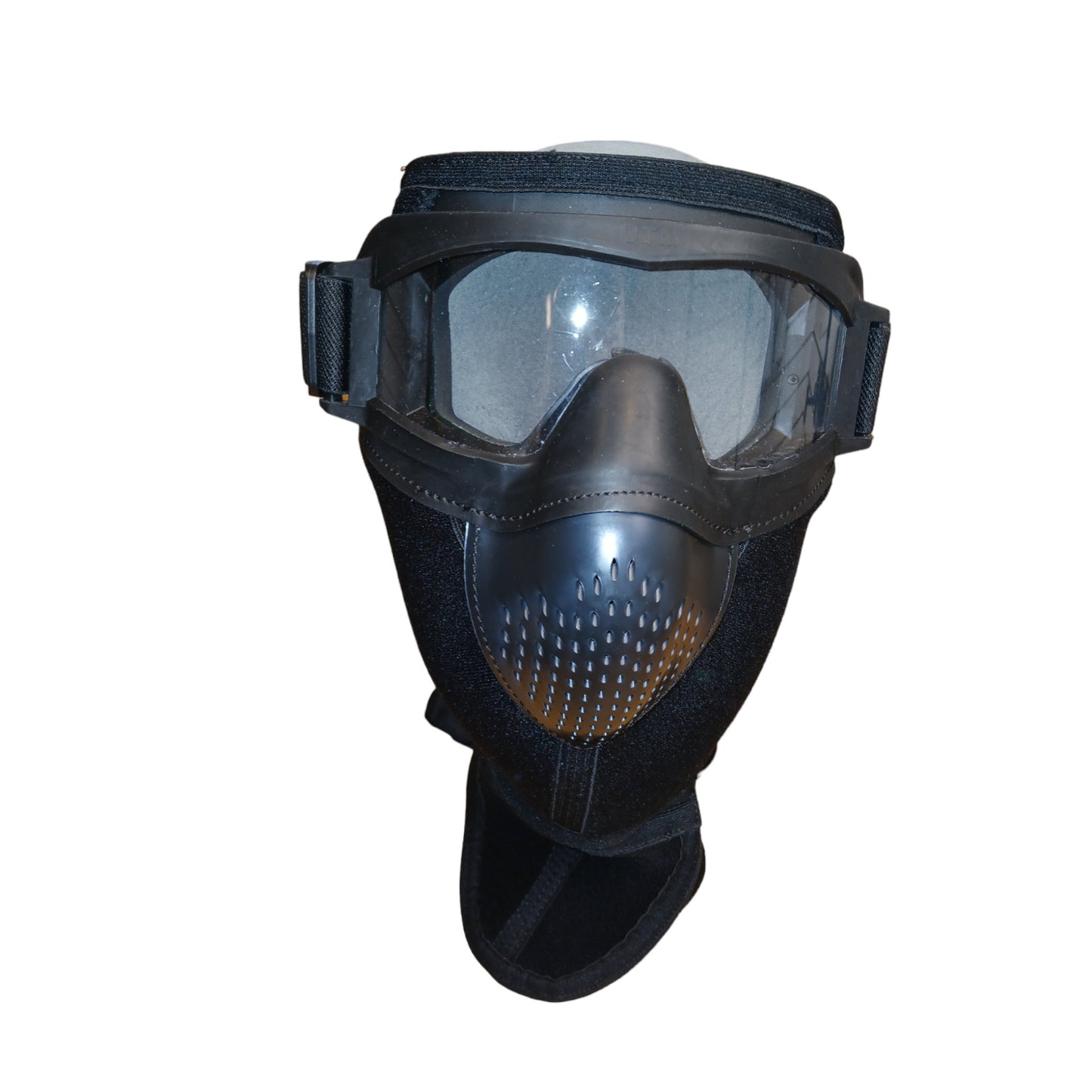 Tactical UTM Face Mask Integrated Goggles Berry Compliant New Combat RiotAirsoft
