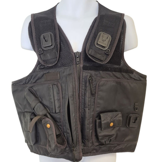 Mehler Vario System Vest Tactical Black Utility Small Integrated Pouches Police