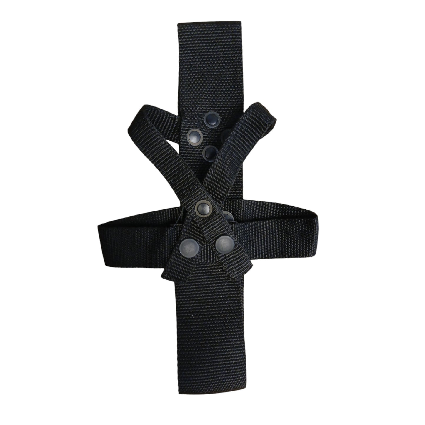 Water Bottle Drink Holder Belt Webbing Black Ex Police Security Festival Hiking