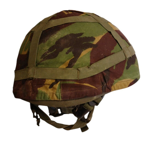 British Army GS MK6 Combat Helmet Olive Green DPM Cover Ballistic Protection
