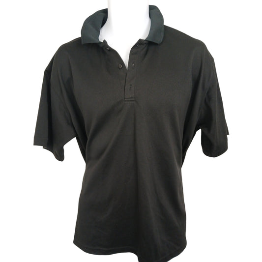 Keela Breathable Wicking Polo Top Black Various Sizes Ex Police Security Work