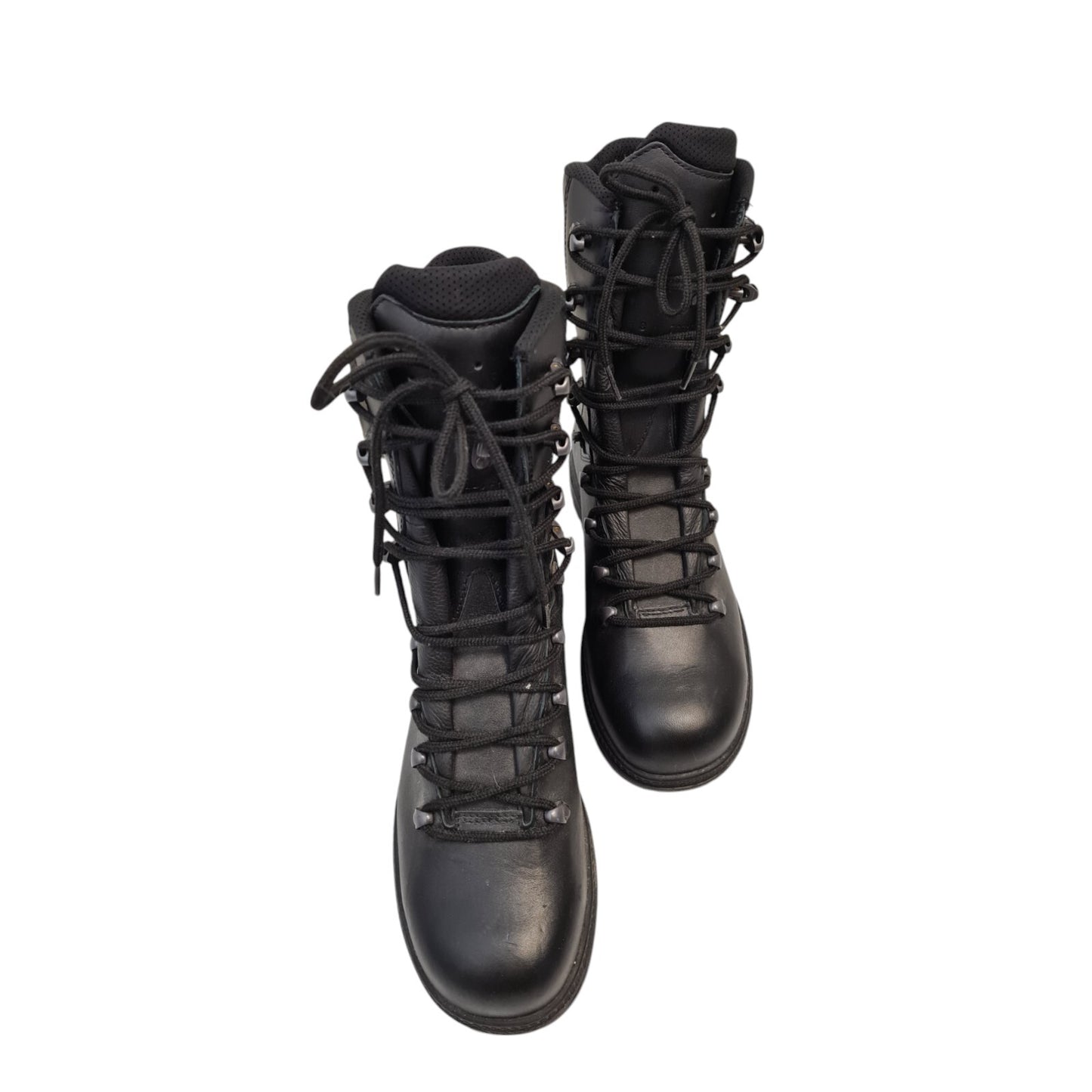 Haix Higher Saftey Goretex PSU Boots Black Leather Size 8 Patrol Security Police