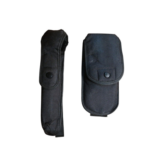 Safariland Aegis Molle Pouches x 2 Black Pouch Baton Tactical Security Police