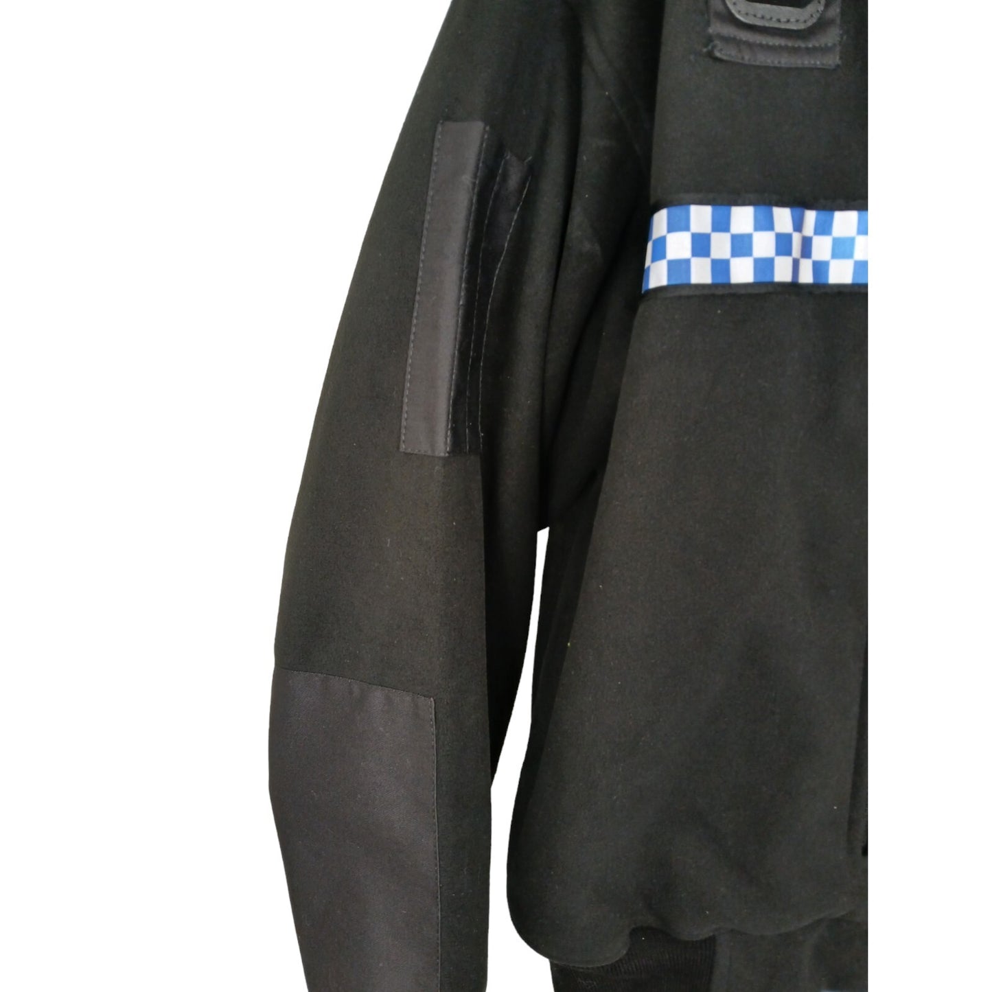 Polartec Fleece Jacket Windstopper Police Reflective Strip Black Klickfast Warm