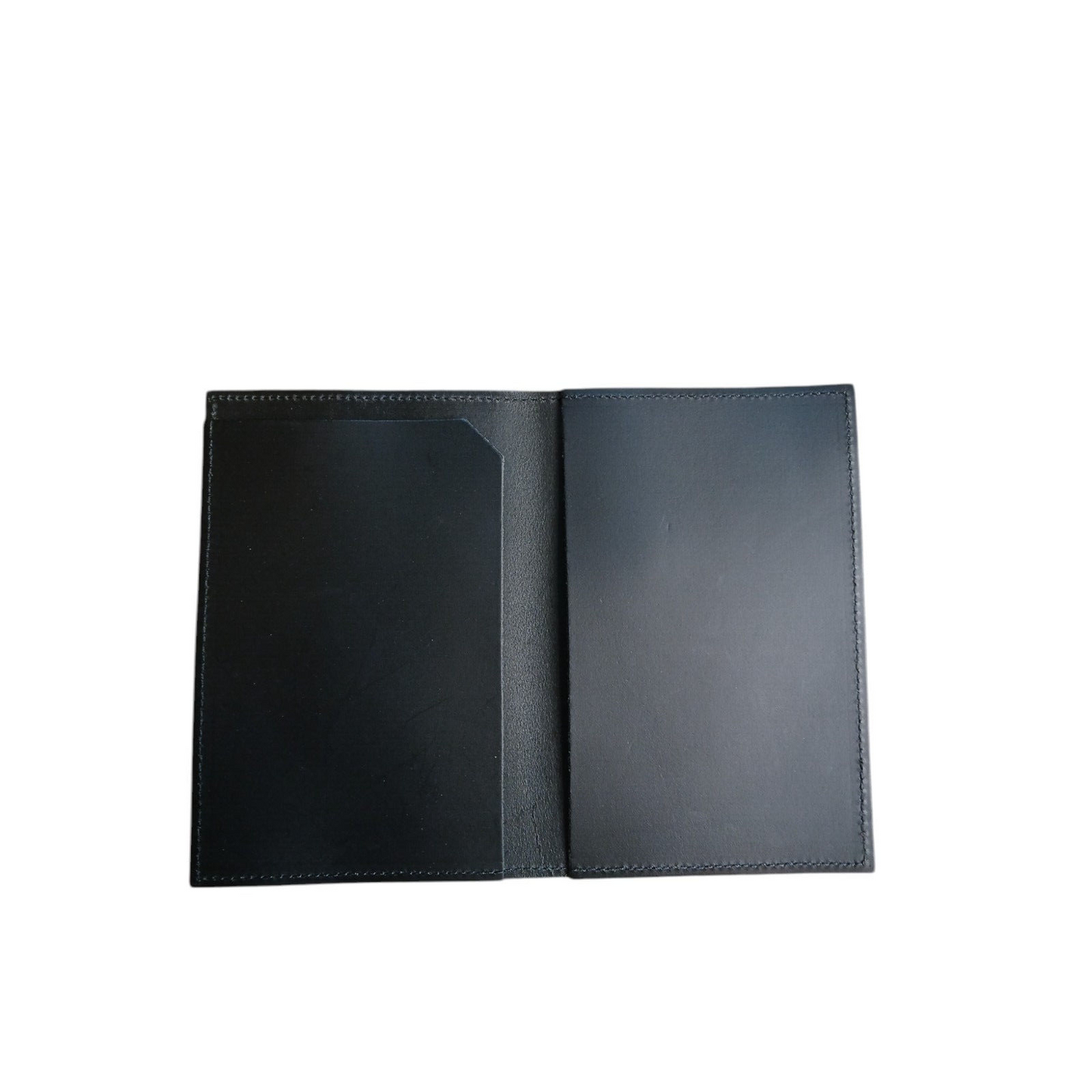 Leather Police Notebook Cover Document Pocket Book Holder Black Ex Police