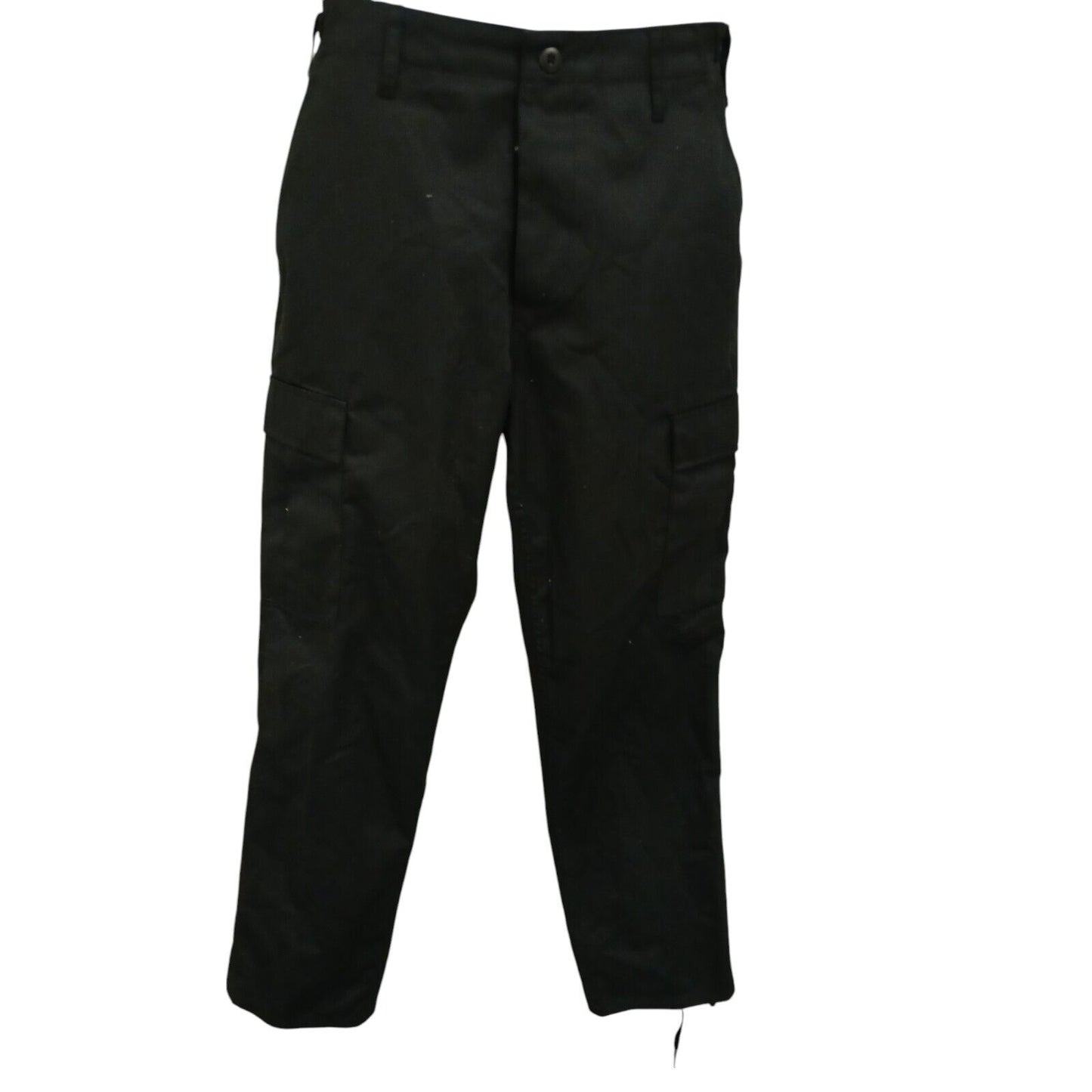 Mil-Tec Tactical Combat Trousers Cargo Black 30% Braumwolle Police Military Work