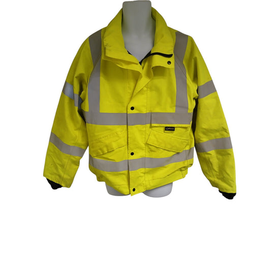 Panacea Goretex Bomber Hi Viz Hi Vis Yellow Foul Weather Waterproof Work Wear